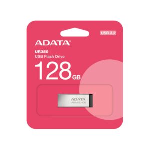 Флеш-накопичувач ADATA UR350 128Gb Silver/Black