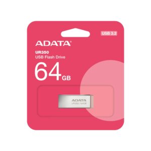 Флеш-накопичувач ADATA UR350 64Gb Silver/Beige