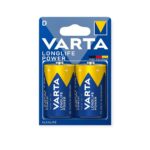 Батарейки Varta Longlife Power LR20 Alkaline BLISTER 2шт