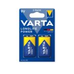 Крона Varta Longlife Power 6LR61 9V Alkaline BLISTER 2шт