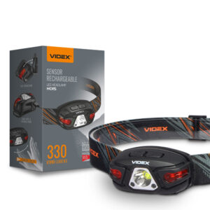 Налобний світлодіодний ліхтарик Videx VLF-H015 330Lm 5000K