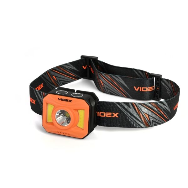 Налобний світлодіодний ліхтарик Videx VLF-H085 400Lm 5000K - Зображення 5