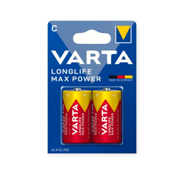 Батарейки Varta Longlife Max Power LR14 Alkaline BLISTER 2шт