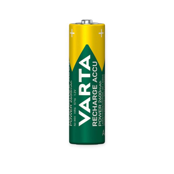 Акумулятори Varta Power AA 2600mAh BLISTER 4шт - Зображення 2