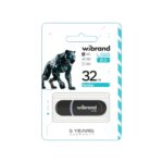 Флеш-накопичувач Wibrand USB 2.0 Panther 32Gb Black