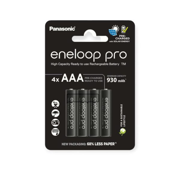 Акумулятори Panasonic Eneloop Pro AAA 930mAh BLISTER 4шт