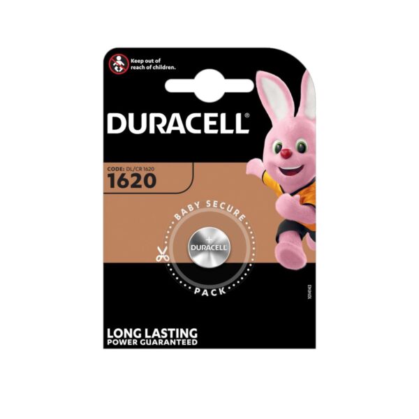 Батарейка Duracell CR1620 Lithium BLISTER 1шт