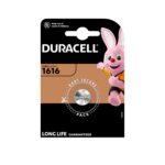 Батарейка Duracell CR1616 Lithium BLISTER 1шт