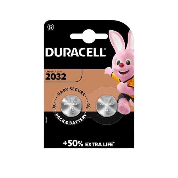 Батарейка Duracell CR2032 Lithium BLISTER 2шт