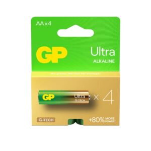 Батарейки GP LR6 (АА) Ultra G-Tech Alkaline 4шт