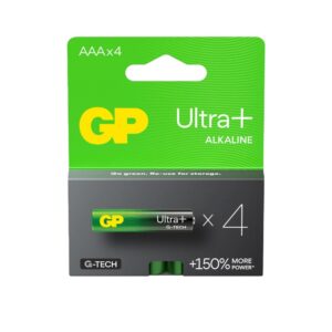 Батарейки GP LR3 (ААA) Ultra+ G-Tech Alkaline 4шт