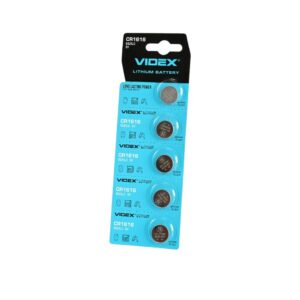 Батарейка Videx CR1616 Lithium BLISTER 5шт