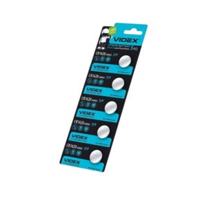 Батарейка Videx CR1620 Lithium BLISTER 5шт