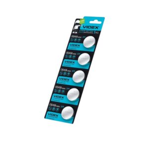 Батарейка Videx CR2450 Lithium BLISTER 5шт