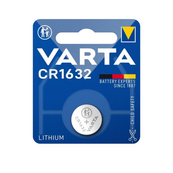 Батарейка Varta CR1632 Lithium BLISTER 1шт