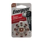 Батарейки Energizer 312 Zinc Air  BLISTER 6шт