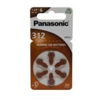Батарейки Panasonic ZA312 Zinc Air BLISTER 6шт