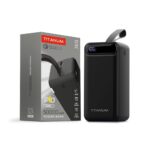Повербанк Titanum 741S 22.5W 50000mAh Black