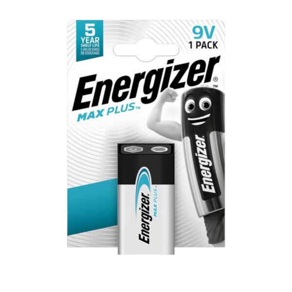 Крона Energizer Max Plus 6LR61 Alkaline 9V BLISTER 1шт