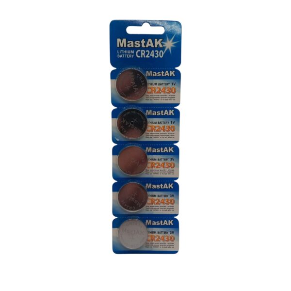 Батарейки Mastak CR2430 Lithium BLISTER 5шт
