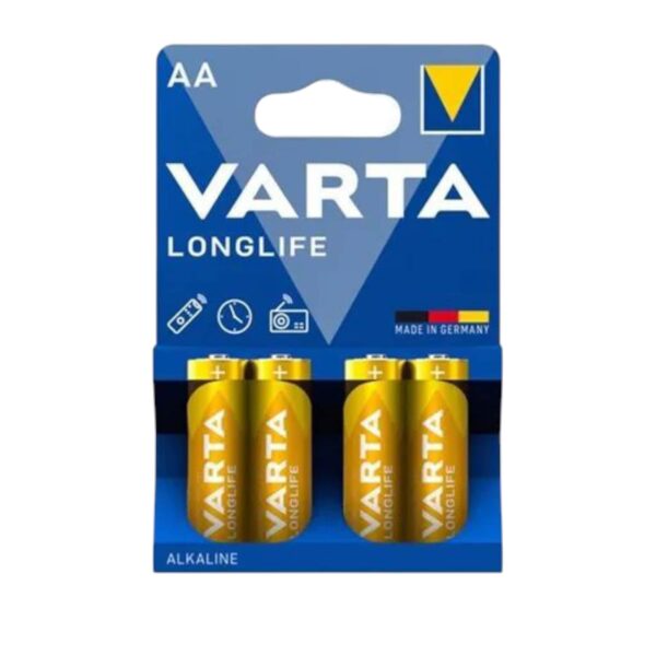 Батарейки Varta Longlife LR06 Alkaline BLISTER 4шт