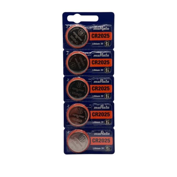 Батарейки muRata CR2025 Lithium BLISTER 5шт