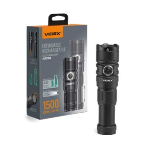 Портативний світлодіодний ліхтарик Videx VLF-A298 1500Lm 5000K