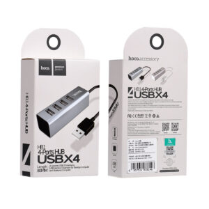 USB-HUB HOCO HB1 4USB Line machine Tarnish