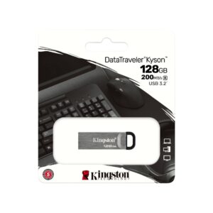 USB флеш-накопичувач Kingston DT Kyson 128GB USB 3.2 Silver