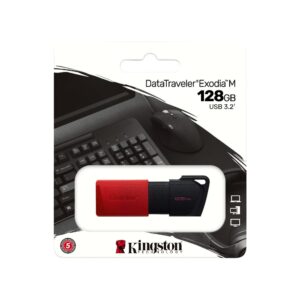 USB флеш-накопичувач Kingston DT Exodia 128GB USB 3.2 Red