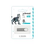 Флеш-накопичувач Wibrand USB 2.0 Irbis 8Gb Silver