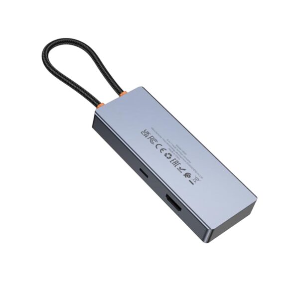 USB-HUB HOCO HB50 WOW multi-function converter GRAY - Зображення 2