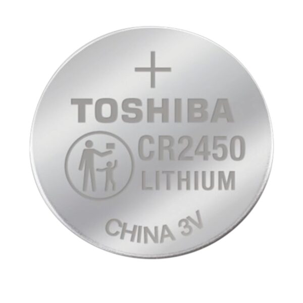 Батарейки Toshiba CR2450 Lithium BLISTER 5шт - Зображення 2
