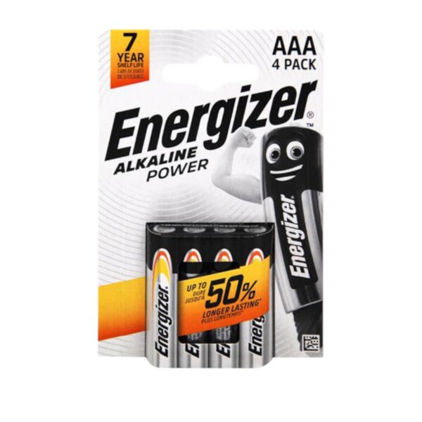 Батарейки Energizer Power LR03 Alkaline BLISTER 4шт