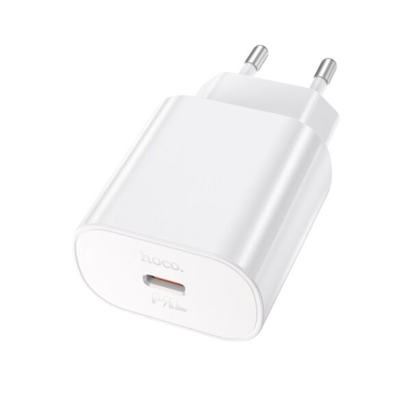Мережевий зарядний пристрій HOCO N22 Jetta PD25W charger White - Зображення 2