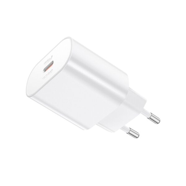 Мережевий зарядний пристрій HOCO N22 Jetta PD25W charger White - Зображення 3