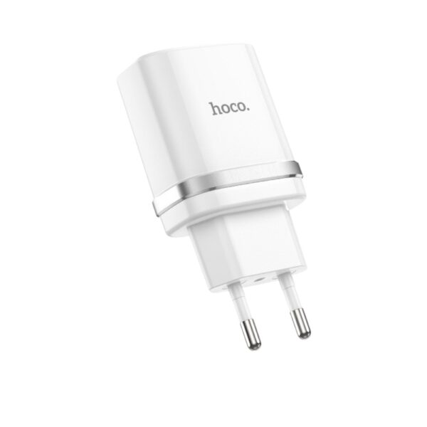 Мережевий зарядний пристрій HOCO C12Q Smart QC3.0 charger 18W White - Зображення 3