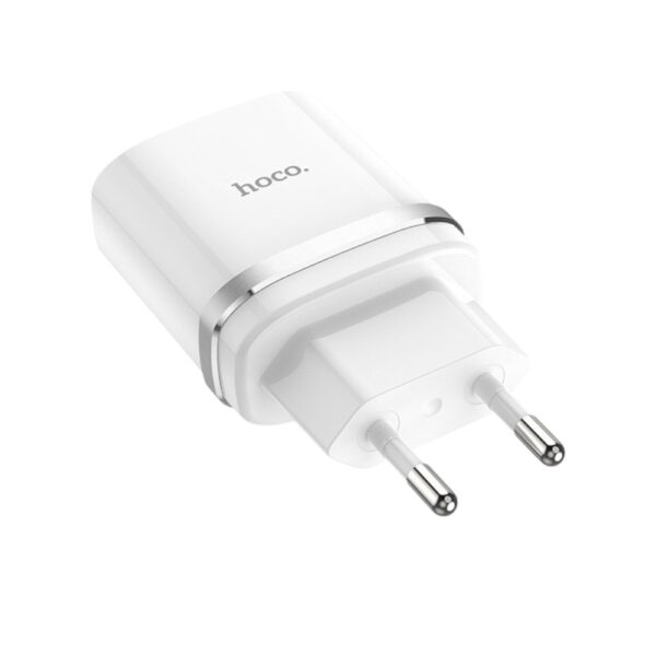 Мережевий зарядний пристрій HOCO C12Q Smart QC3.0 charger 18W White - Зображення 4