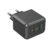 Мережевий зарядний пристрій HOCO CS14A Ocean PD20W+QC3.0 charger Black - Зображення 2