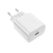 Мережевий зарядний пристрій HOCO C76A Plus Speed source PD20W charger White - Зображення 6