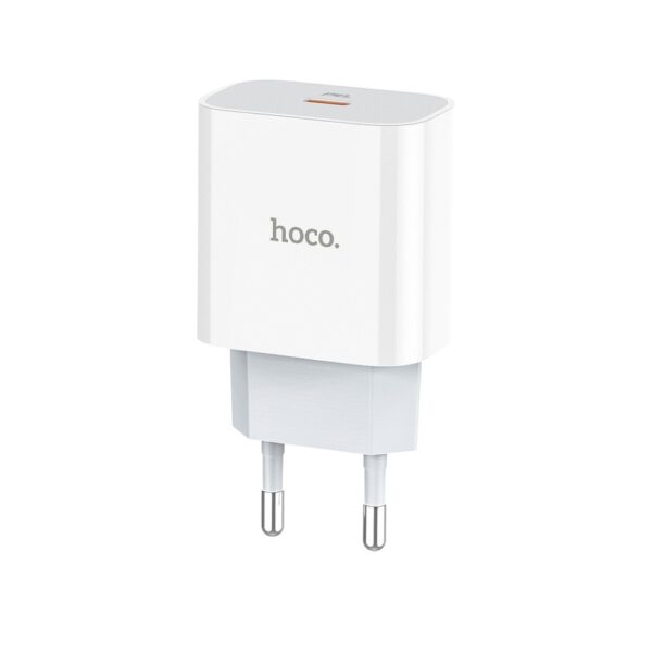 Мережевий зарядний пристрій HOCO C76A Plus Speed source PD20W charger White - Зображення 2