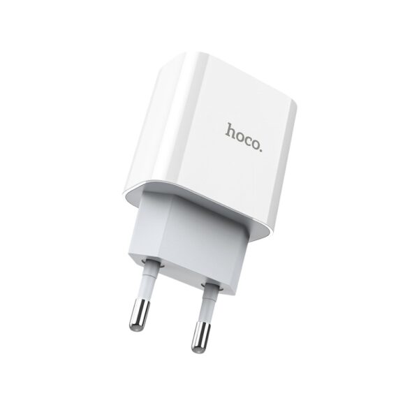 Мережевий зарядний пристрій HOCO C76A Plus Speed source PD20W charger White - Зображення 4
