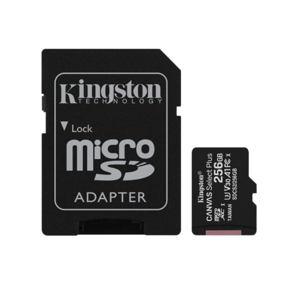 Карта пам'яті Kingston Canvas Select Plus 512Gb Class 10 microSDXC (UHS-1) (SD-адаптер) - Зображення 2