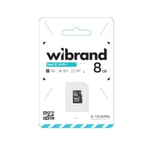 Карта пам'яті Wibrand 8Gb Class 10 microSDXC (UHS-1)