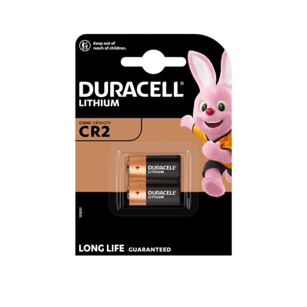 Батарейки Duracell CR2 Lithium BLISTER 2шт
