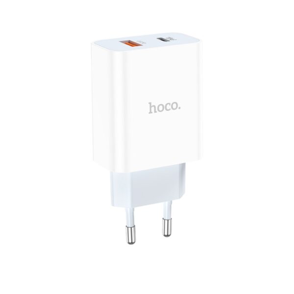 Мережевий зарядний пристрій HOCO C97A PD20W+QC3.0 charger White - Зображення 2
