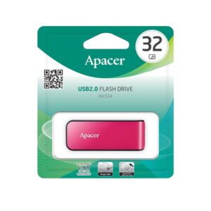 USB флеш-накопичувач Apacer AH334 32GB USB 2.0 Pink