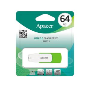 USB флеш-накопичувач Apacer AH335 64GB USB 2.0 Green