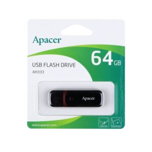 USB флеш-накопичувач Apacer AH333 64GB USB 2.0 Black
