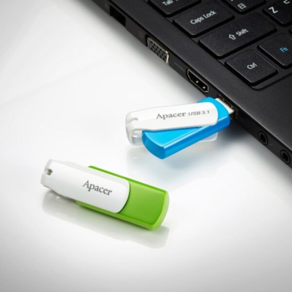 USB флеш-накопичувач Apacer AH335 64GB USB 2.0 Green - Зображення 5